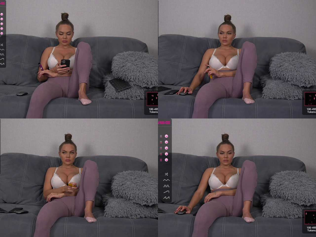 Cam Model Evelina_fox Pussyrubbing Squirt Webcam Teasing Hd Plus White