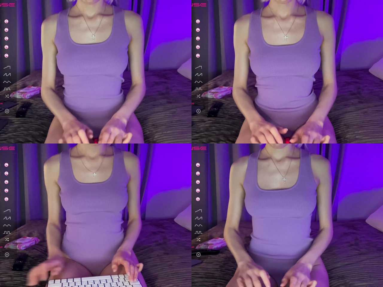 Cam Model Elisiya Lovense Blonde Speaks Russian Deepthroat Pussyfucking