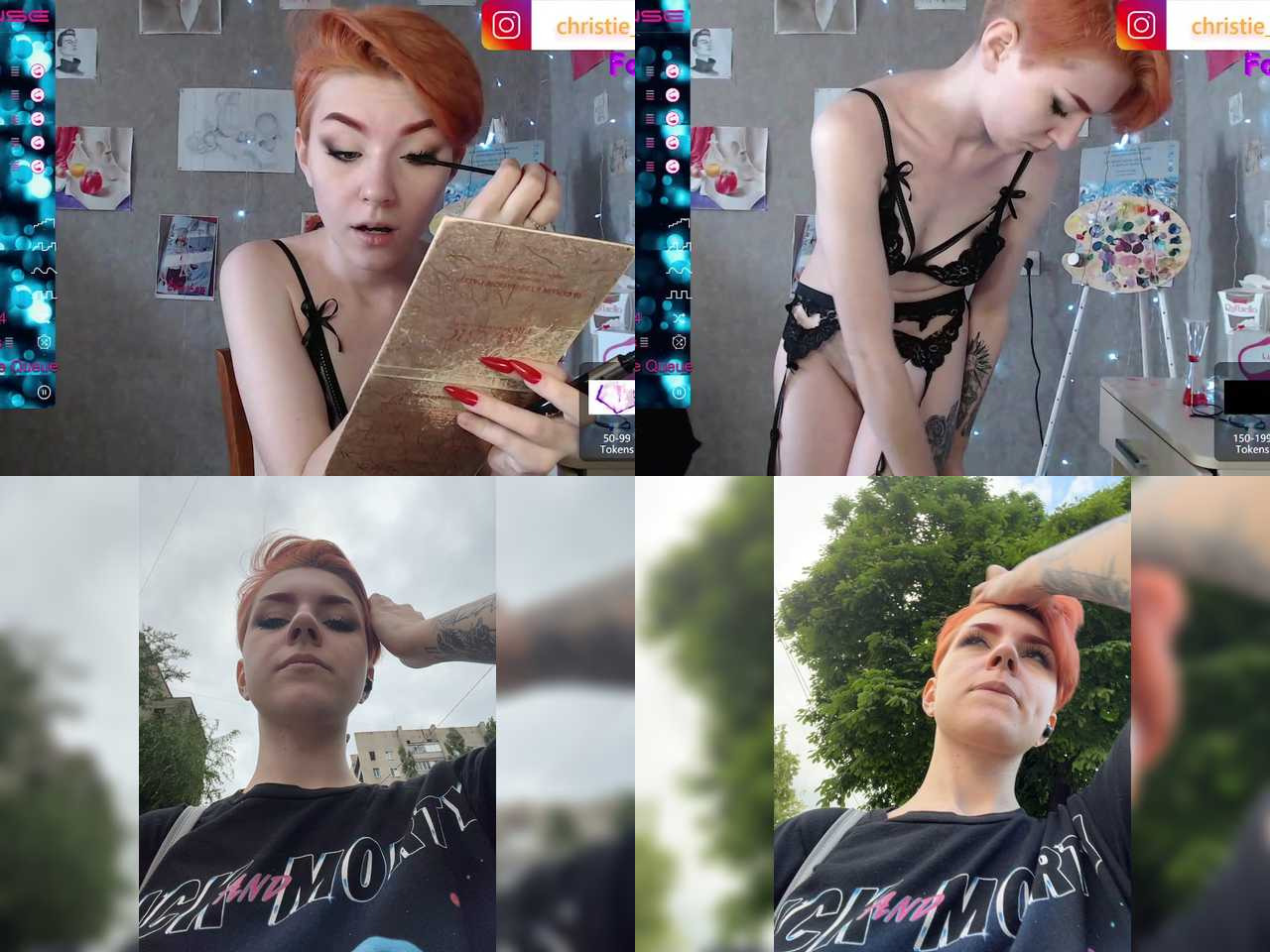 Cam Model ChristieWade Dancing Medium Boobs Pussyfucking Webcam Games Medium Butt
