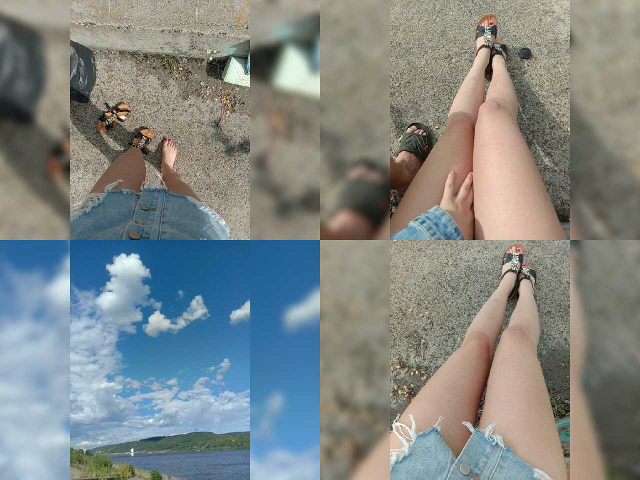 Cam Model MoniqueClyde Caucasian Webcam Shaved Pussy White Green Eyes Medium Tits