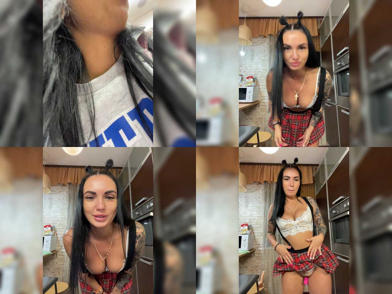 Cam Model KROSHKA_N Dreaming Camshow English Dildoing Large Boobs Dildo Play