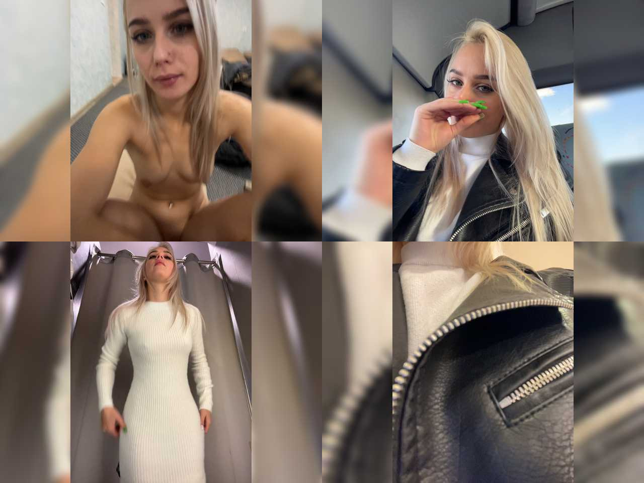Cam Model _Katrinka_ Webcam Chatting Shaved Pussy Dildo Play Teen Female Blonde