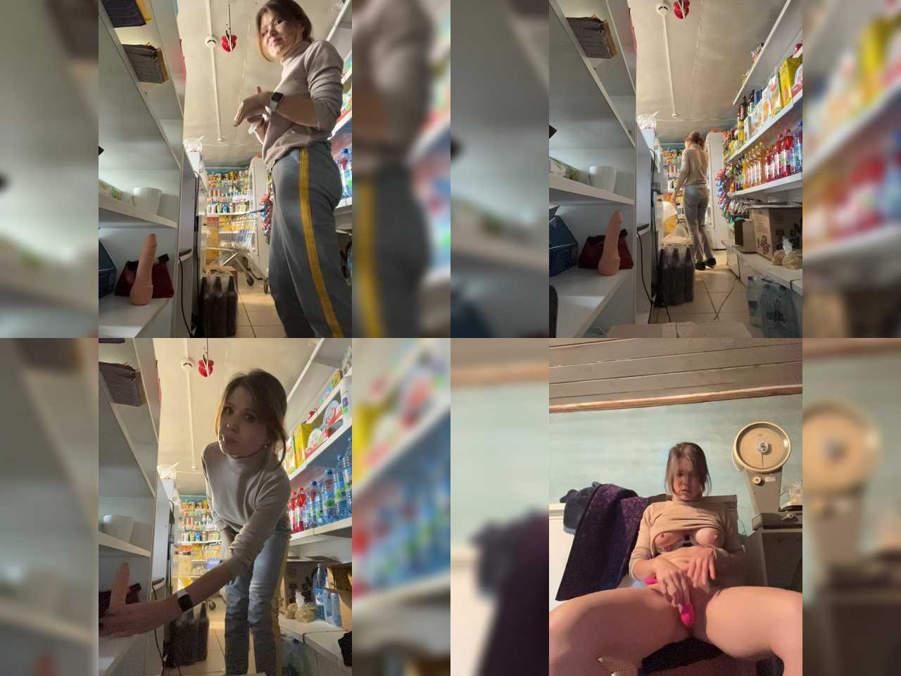 Cam Model MyLittlegi Lovense Feet Fuck Pussyrubbing Medium Butt Redhead Female