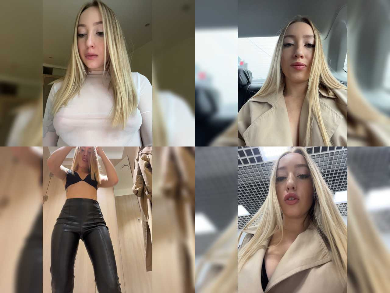 Cam Model KiraBlake Facial Woman Games Speaks Russian Enjoying Ball Licking